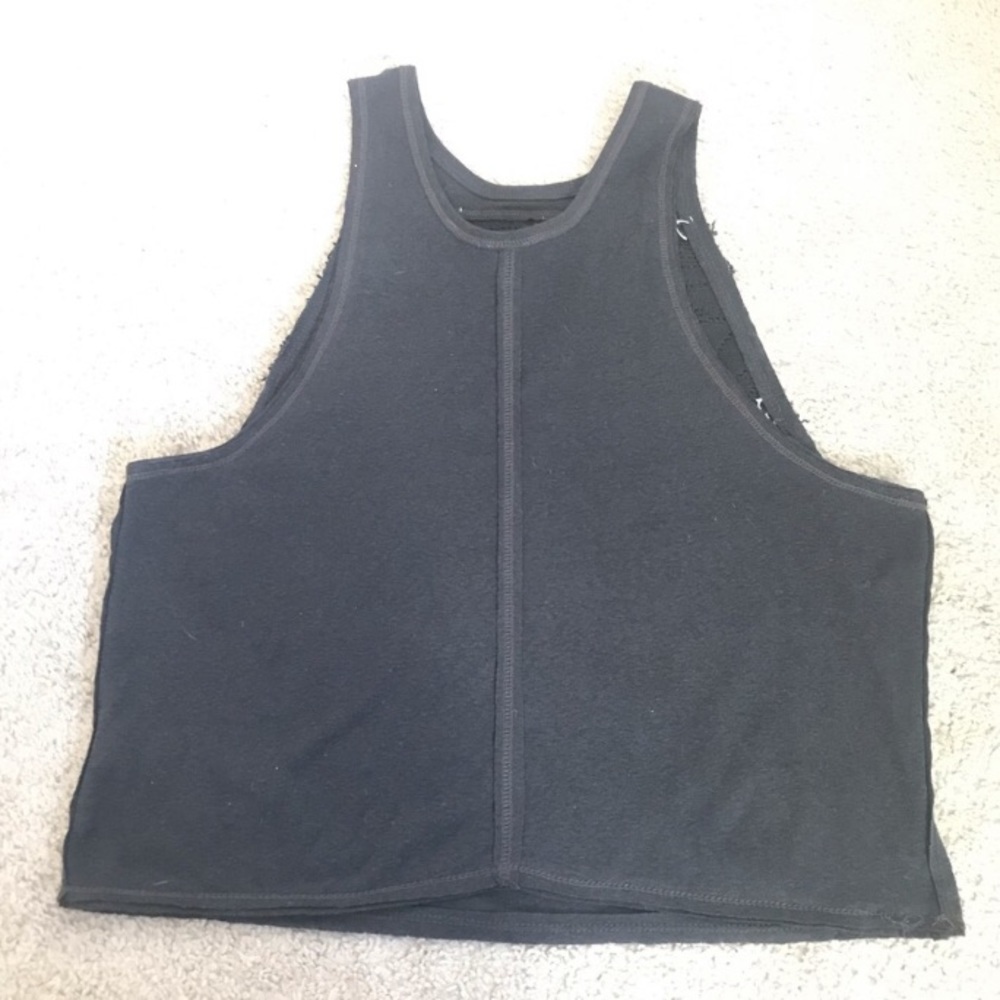 FLASH SALE! ❤️ FREE PEOPLE High Neck Gray Tank - Picture 7 of 8